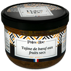 Tajine de bœuf aux fruits sec