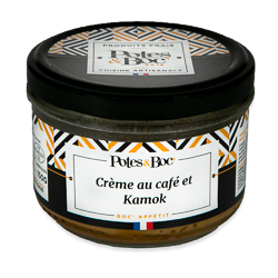 Crème café et kamok