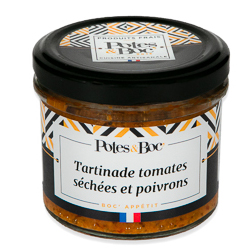 Tartinade de tomates séchées, poivrons (végé et végan)